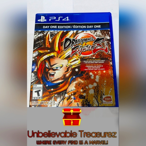 Mint Dragon Ball Fighter Z PS4 Complete - Picture 1 of 4